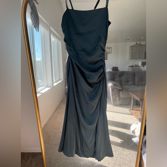 Vici Dresses Wedding Guest Satin Dress Poshmark